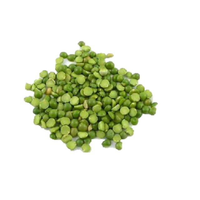 Arveja verde y amarilla