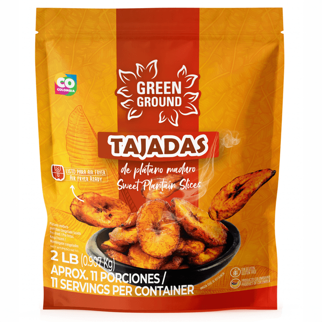 Tajadas de plátano maduro